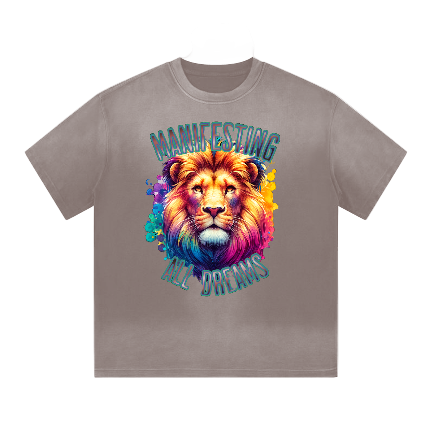 Xclusivee “I” Shaped Lion Washed Shirt
