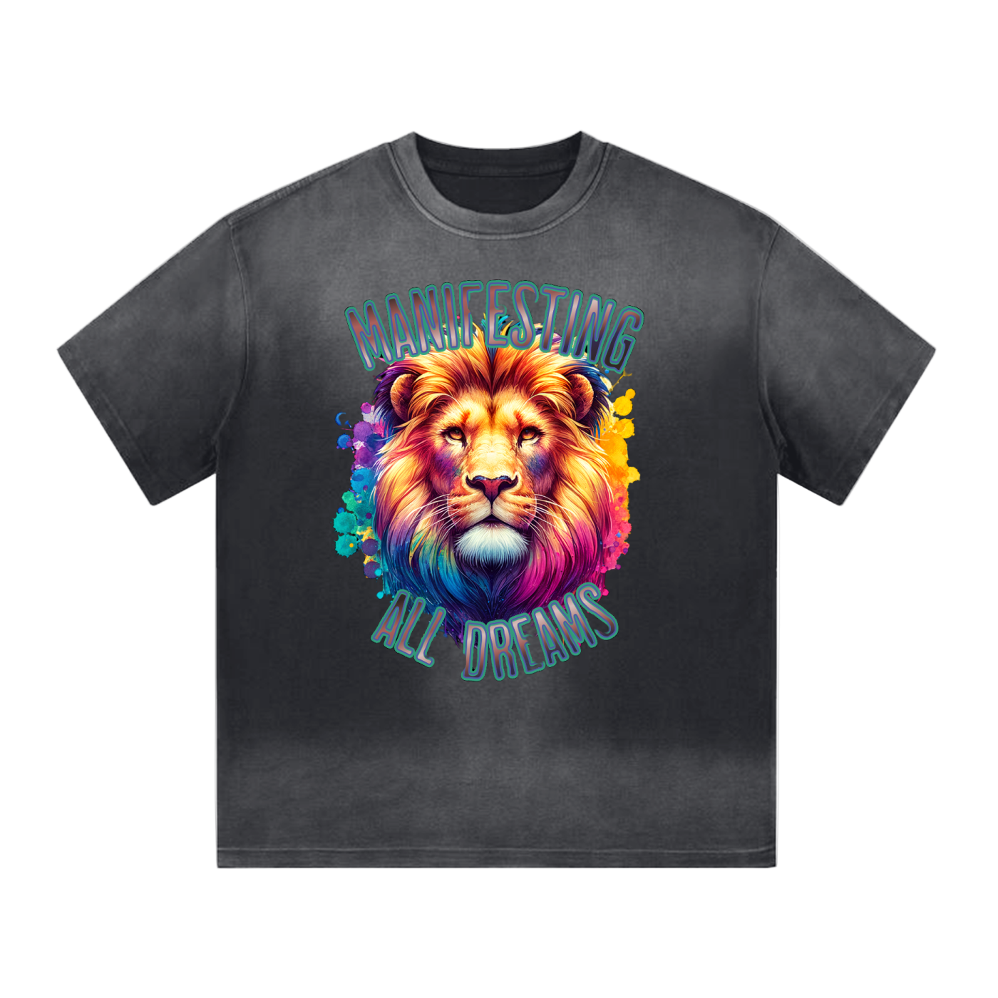 Xclusivee “I” Shaped Lion Washed Shirt