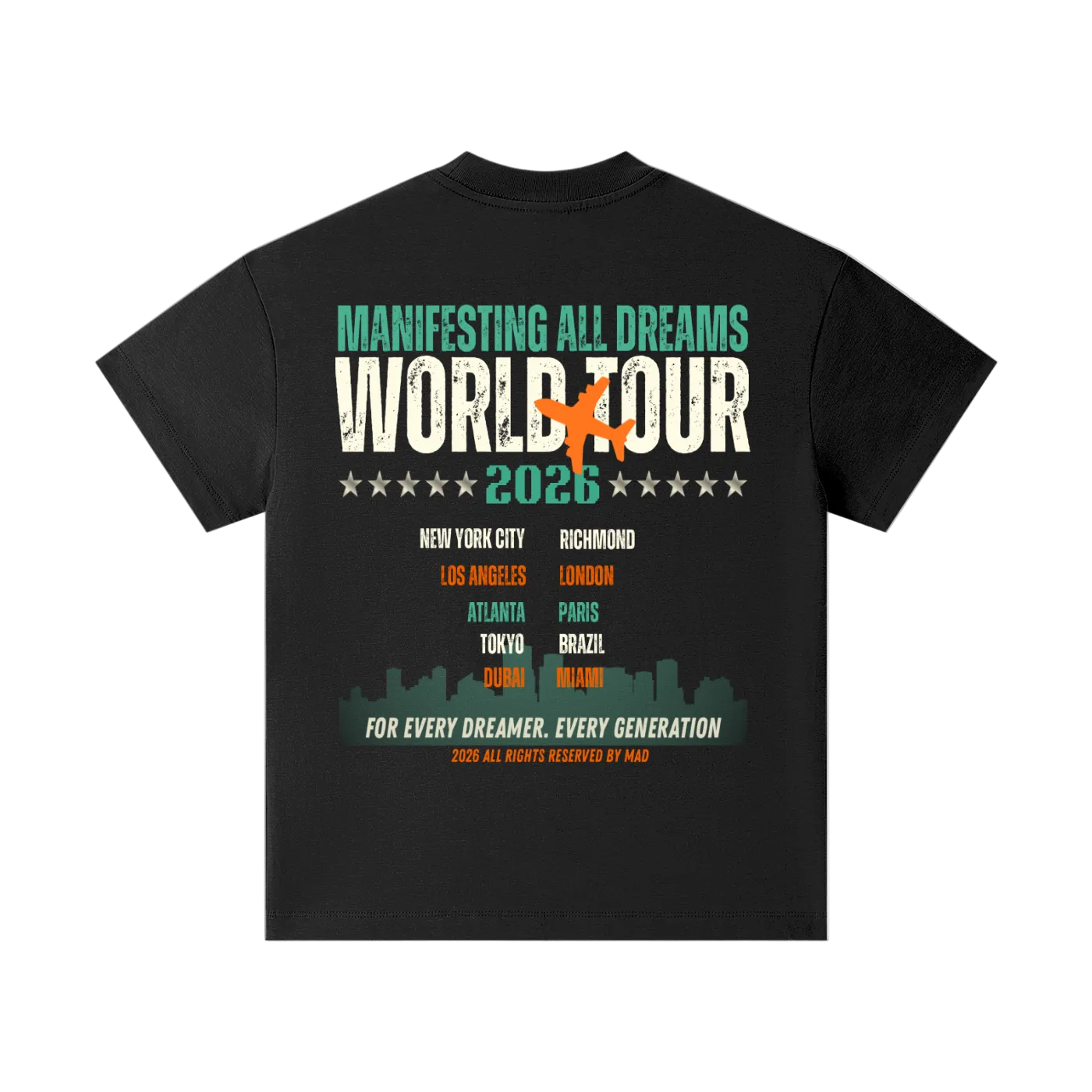 Kid Dreamers Takeoff Tour Shirts