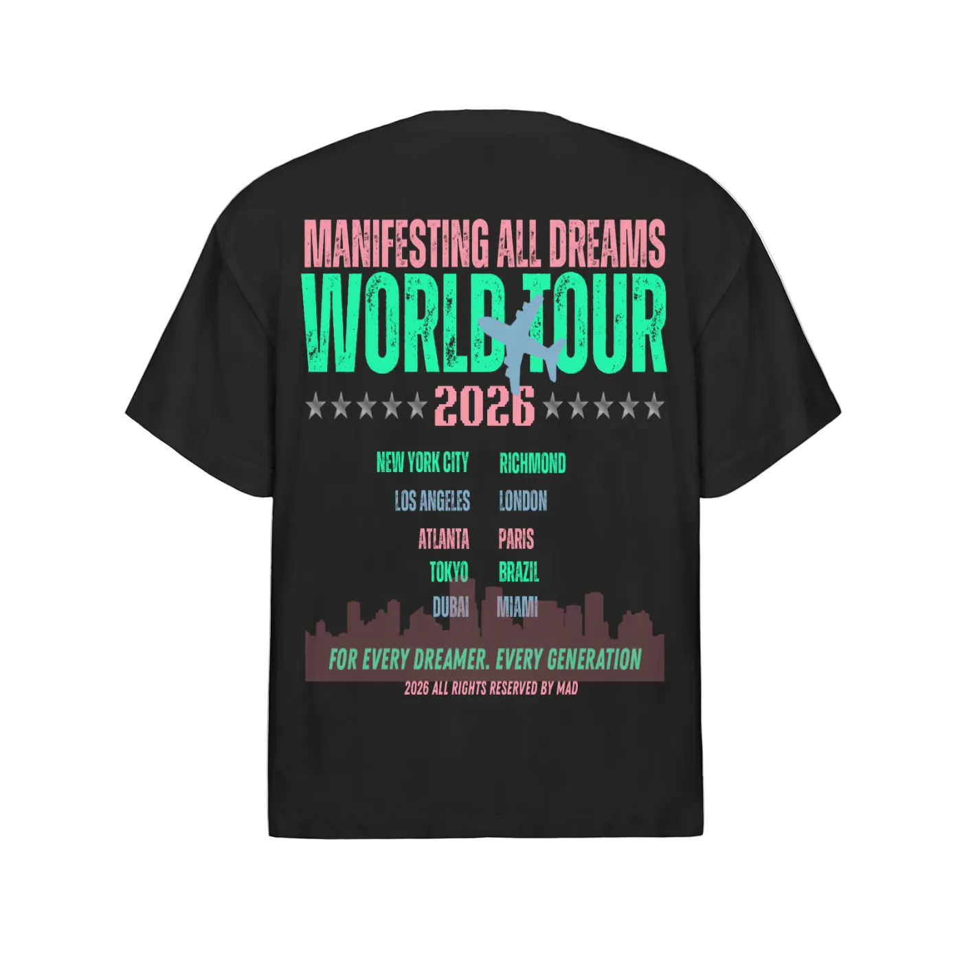 Dreamers Takeoff Tour Shirt