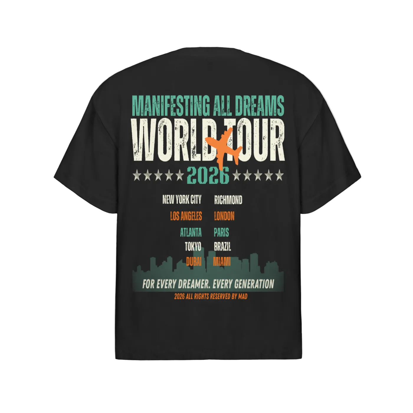 Dreamers Takeoff Tour Shirt